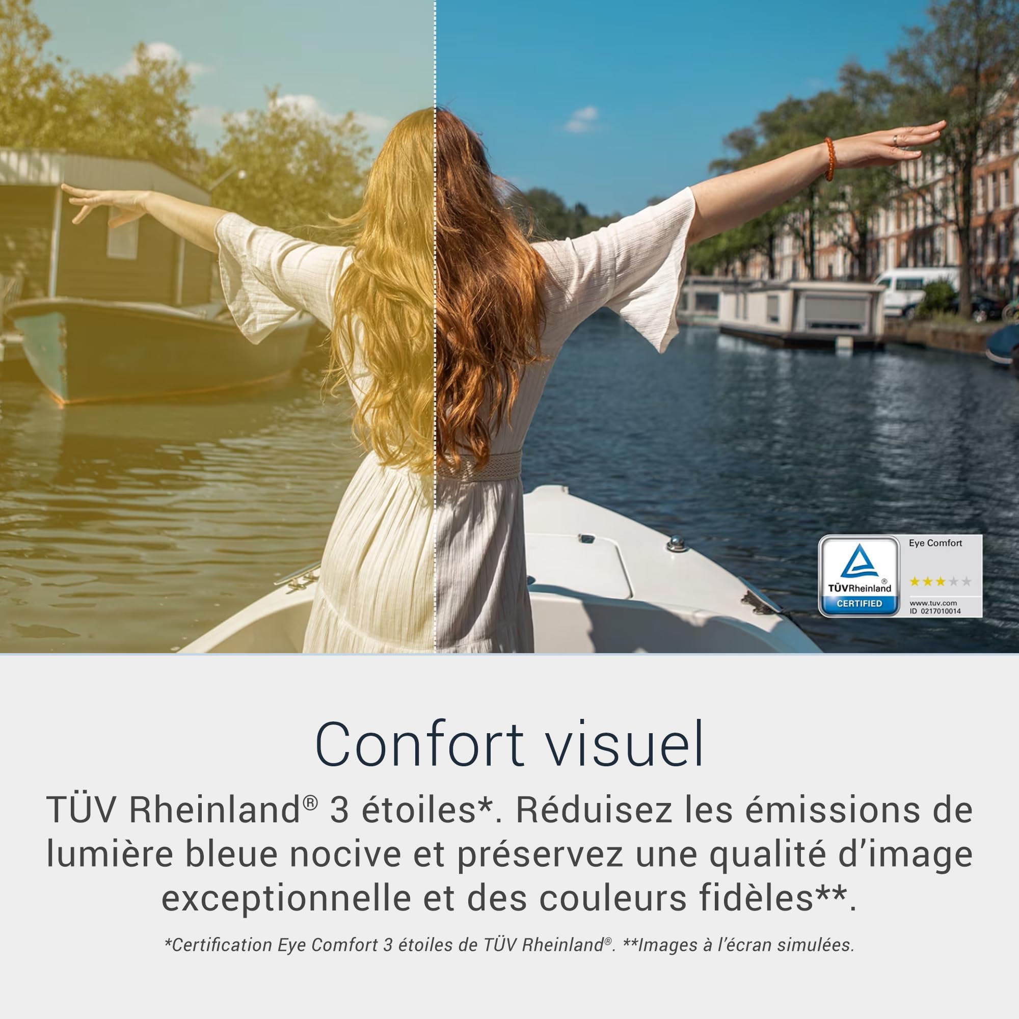 Dell 27 Écran PC - SE2726D, QHD (2560x1440), 144Hz, IPS, 1ms MPRT, AMD FreeSync, 99% sRGB, VESA (100x100mm), DisplayPort, HDMI, Garantie 3 Ans, Noir