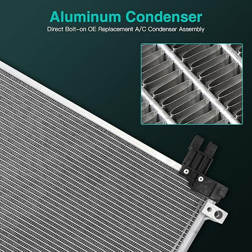 Miniatura 2 de SCITOO 30051 Condenser Air Conditioning AC Condenser Compatible for 2017-2020 for Toyota Sienna 3.5L