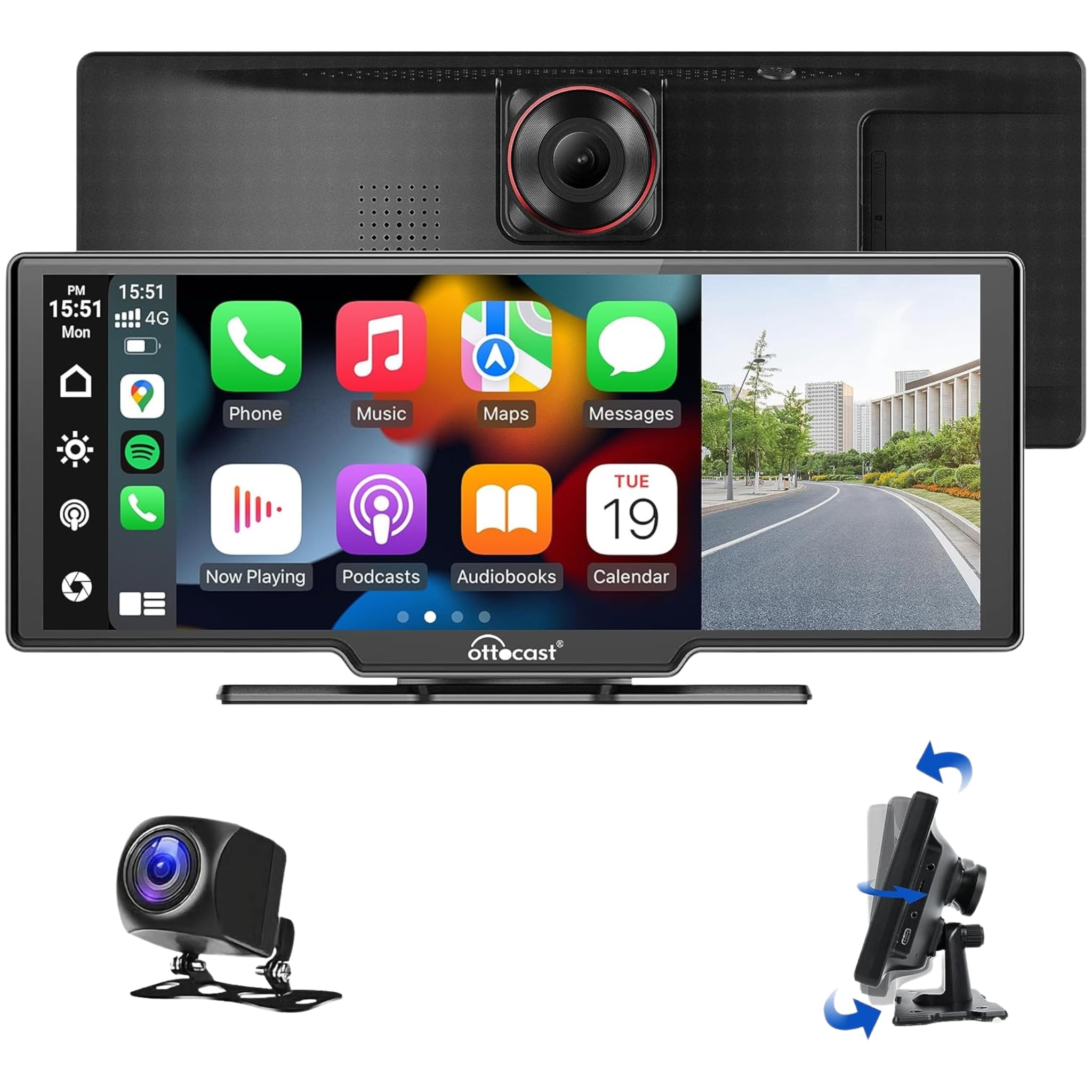 Ottocast Carplay Screen Ottocast Portable CarPlay Screen