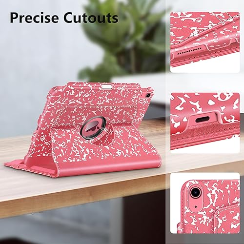 Vista 86 de Fintie Funda giratoria para iPad (A16) de 11ª generación de 11 pulgadas (2025), iPad de 10.9 pulgadas (2022) – [Soporte para lápiz integrado] Funda
