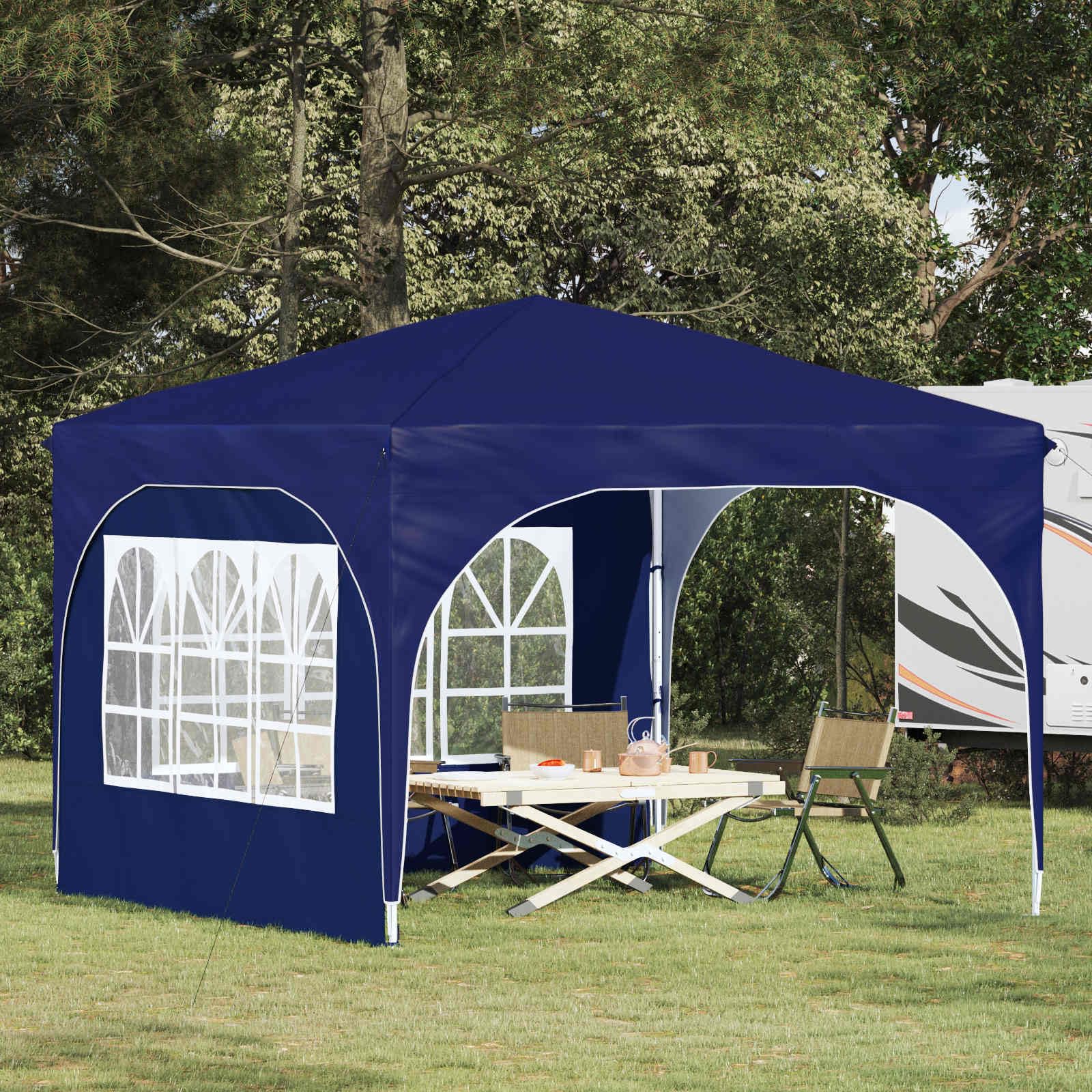 Carpa Plegable para Fiestas 290 x 290 x 245 cm Azul