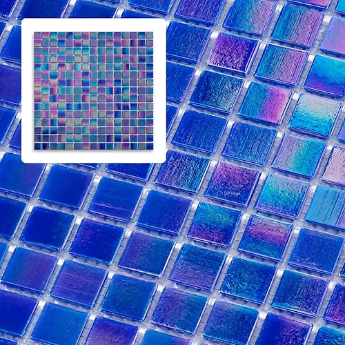 10 azulejos de mosaico cuadrado de mármol para baños y paredes exteriores, piscinas, etc.