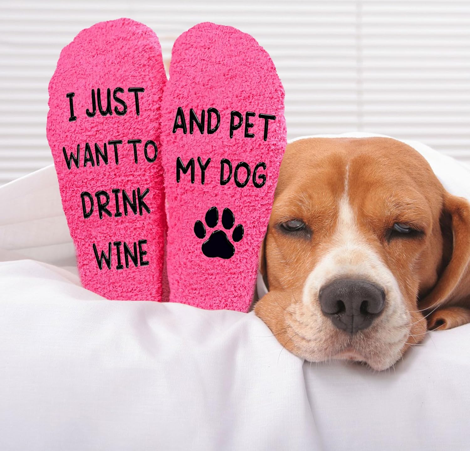 VICRAZY Funny Gifts For Men, Women – Dog Sock For Dog Dad Mom - Mother Day Gift, Father Day Gifts, Christmas Stocking Stuffer - Image 7