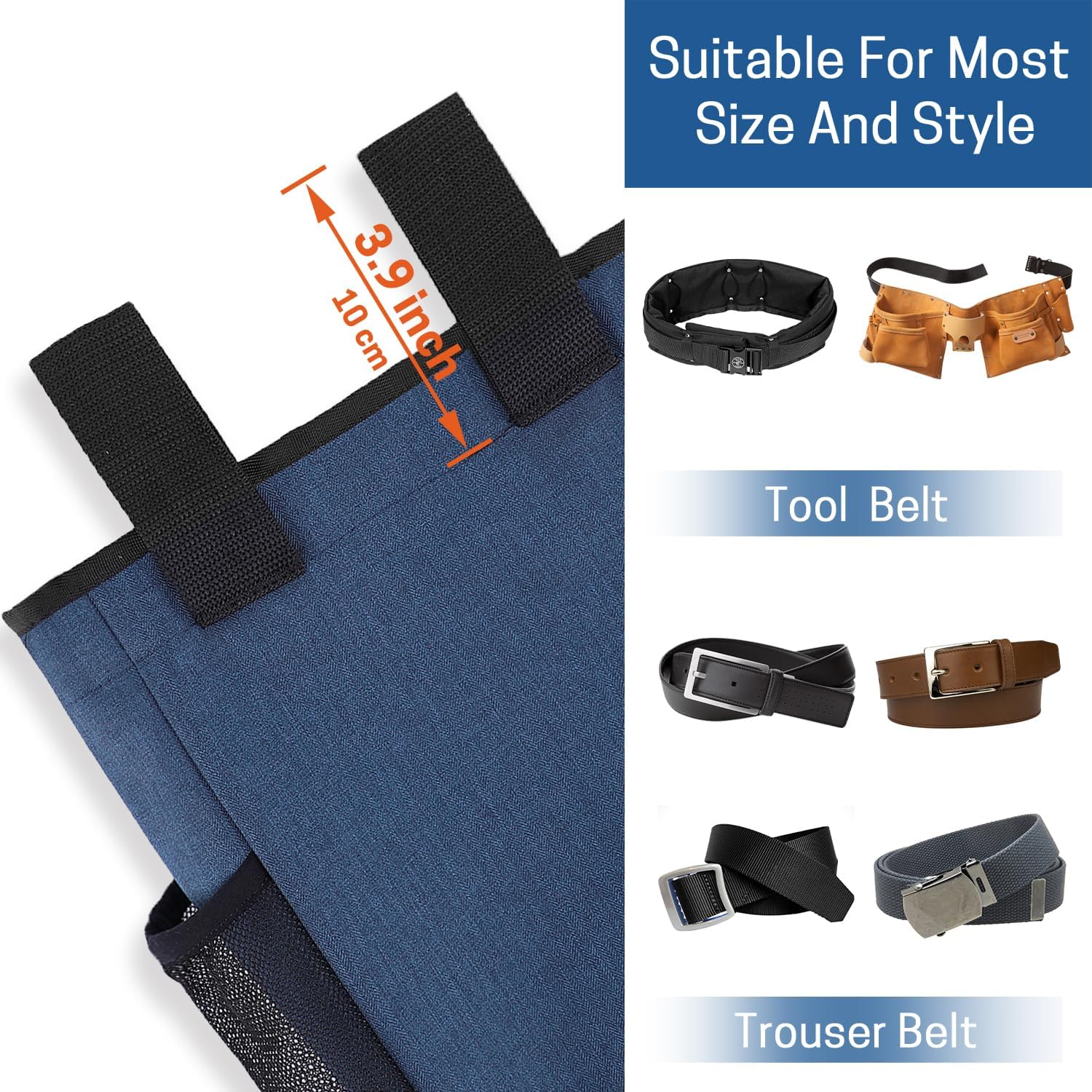 Metal Detecting Pouch Bag, Portable Waist Digger Tools Bag, Detecting Digger Pack Pouch for PinPointer