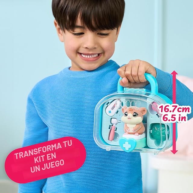 Foto 4 de 8 de Little Live Pets Kit Veterinario de los Ouchies, hámster Coco; Juguete Interactivo