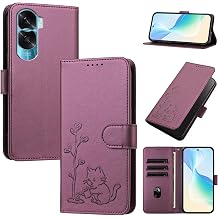 Case Cover Compatible with Honor X50i 5G,Compatible with Honor 90 Lite 5GPU Leather Magnetic Closure Wallet Card Cash Slot Flip Kickstand SZS