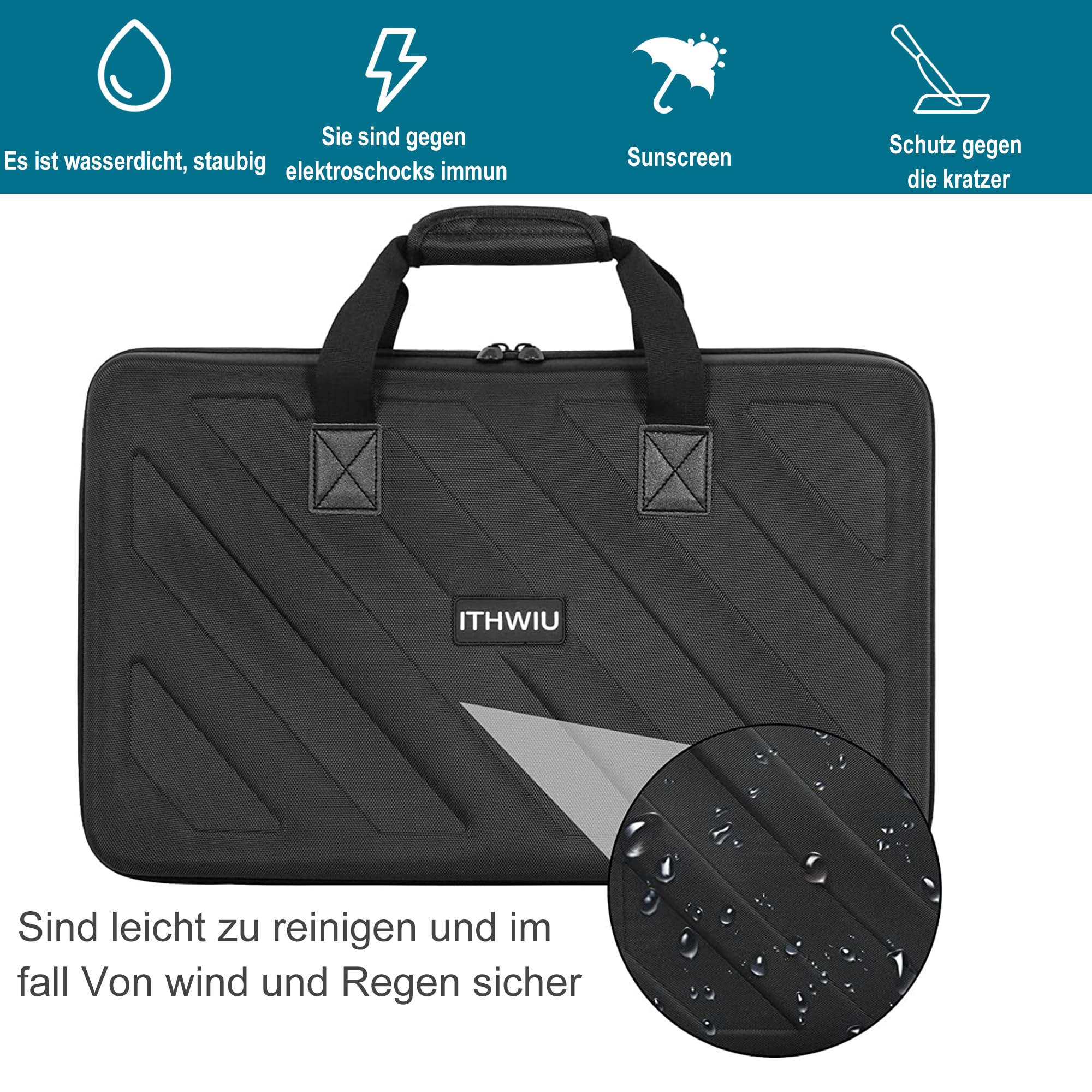 Borsa per Pioneer, Nero , L