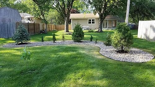 Miniatura 6 de Estacas de metal de 6 pulgadas para bordes galvanizados, para jardín, espiral, paisaje, anclajes para asegurar césped artificial, construcción de