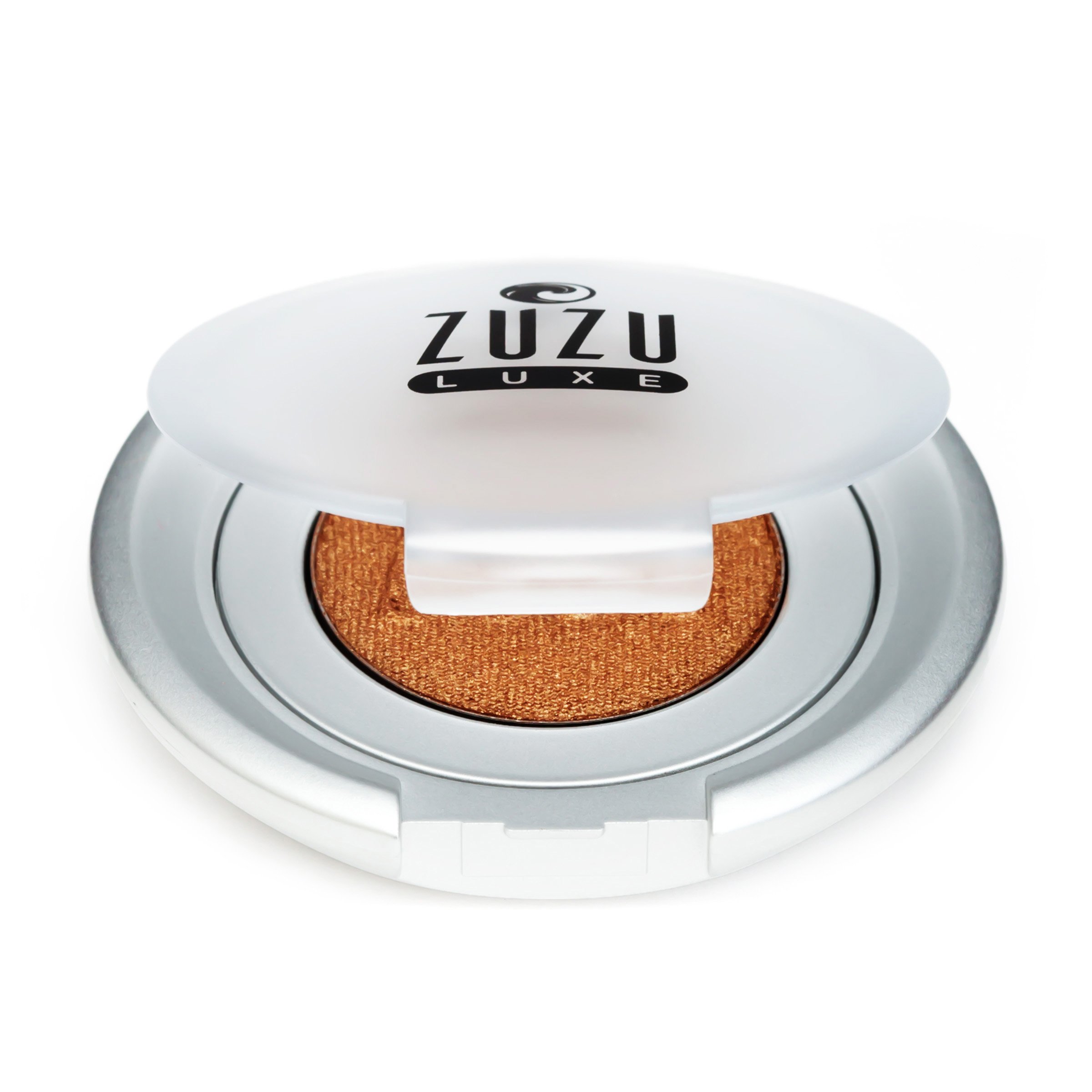 Zuzu Luxe Mineral Eyeshadow (Chameleon - Bronze/Warm Shimmer), Richly pigmented, velvety smooth formula. Natural, Paraben Free, Vegan, Gluten-free,