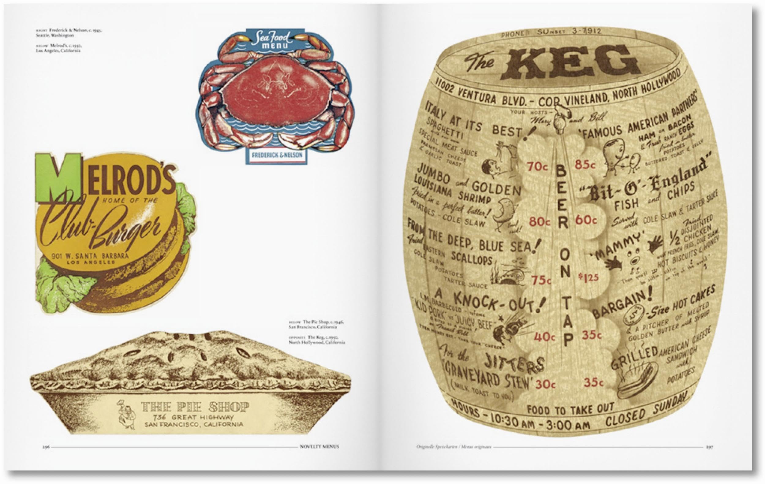 Menu Design in America: A Visual and Culinary History of Graphic Styles and Design 1850-1985 (Varia)