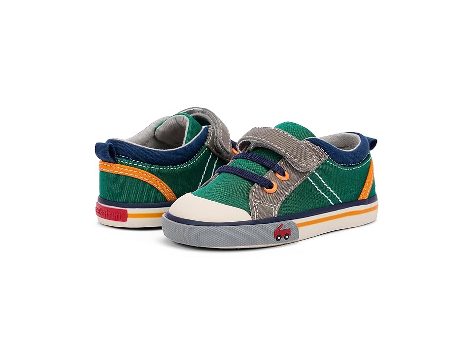 See Kai Run Tanner (Toddler/Little Kid) (Green/Gray) Boy's Shoes