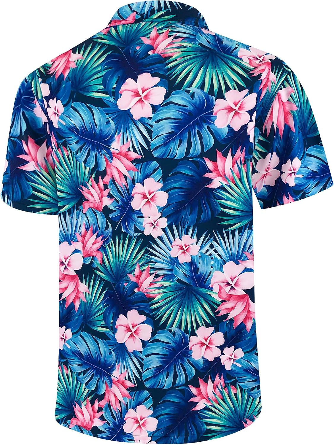 Hawaiian Shirts for Men Summer Casual Button Down Floral Shirts Men's Short Sleeve Aloha Beach Shirt