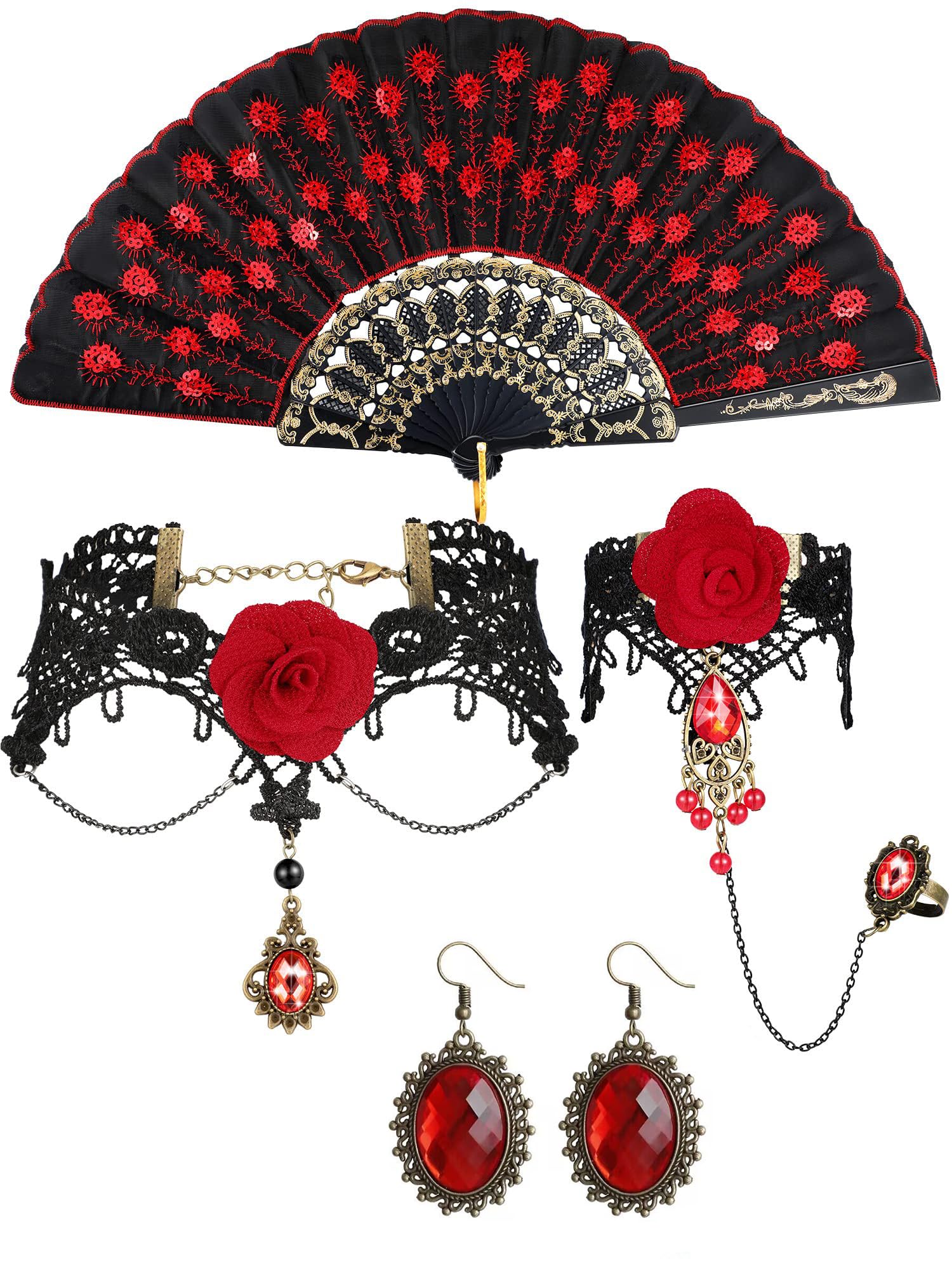 Gepas4 Pcs Ha L Lo We E N Costumes Jewelry Desertcart INDIA