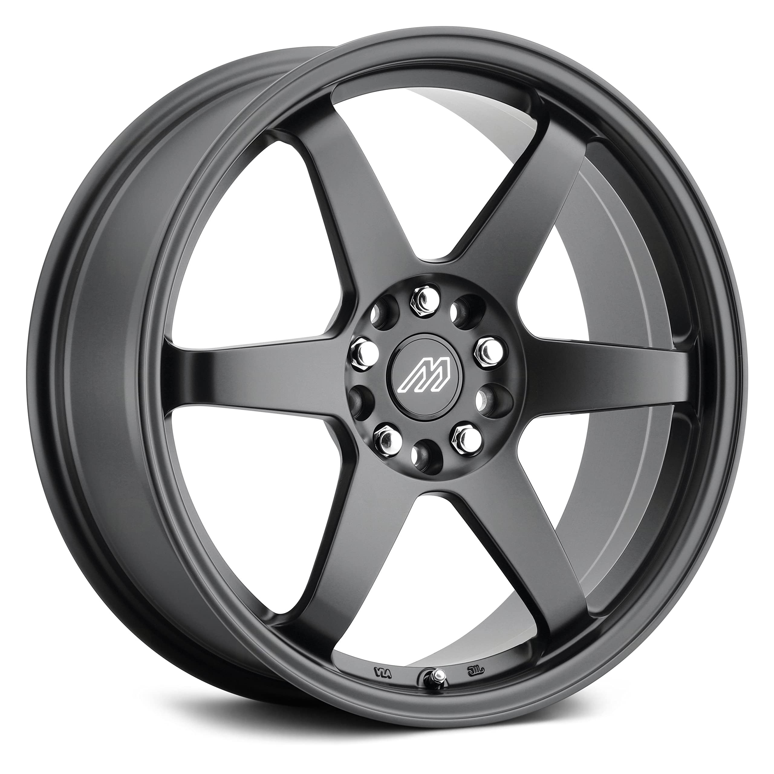 MP60 Custom Wheel - 18x8, 35 Offset, 5x120.65 Bolt Pattern, 72.56mm Hub - Satin Black Rim