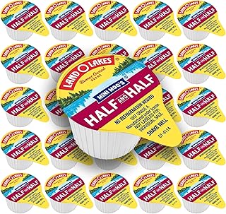 Mini Moo's Coffee Creamer Singles - 192 Pack Half and Half Liquid Individual Coffee Creamers, Non Refrigerated Creamer Cups for Office & Home Coffee Supplies