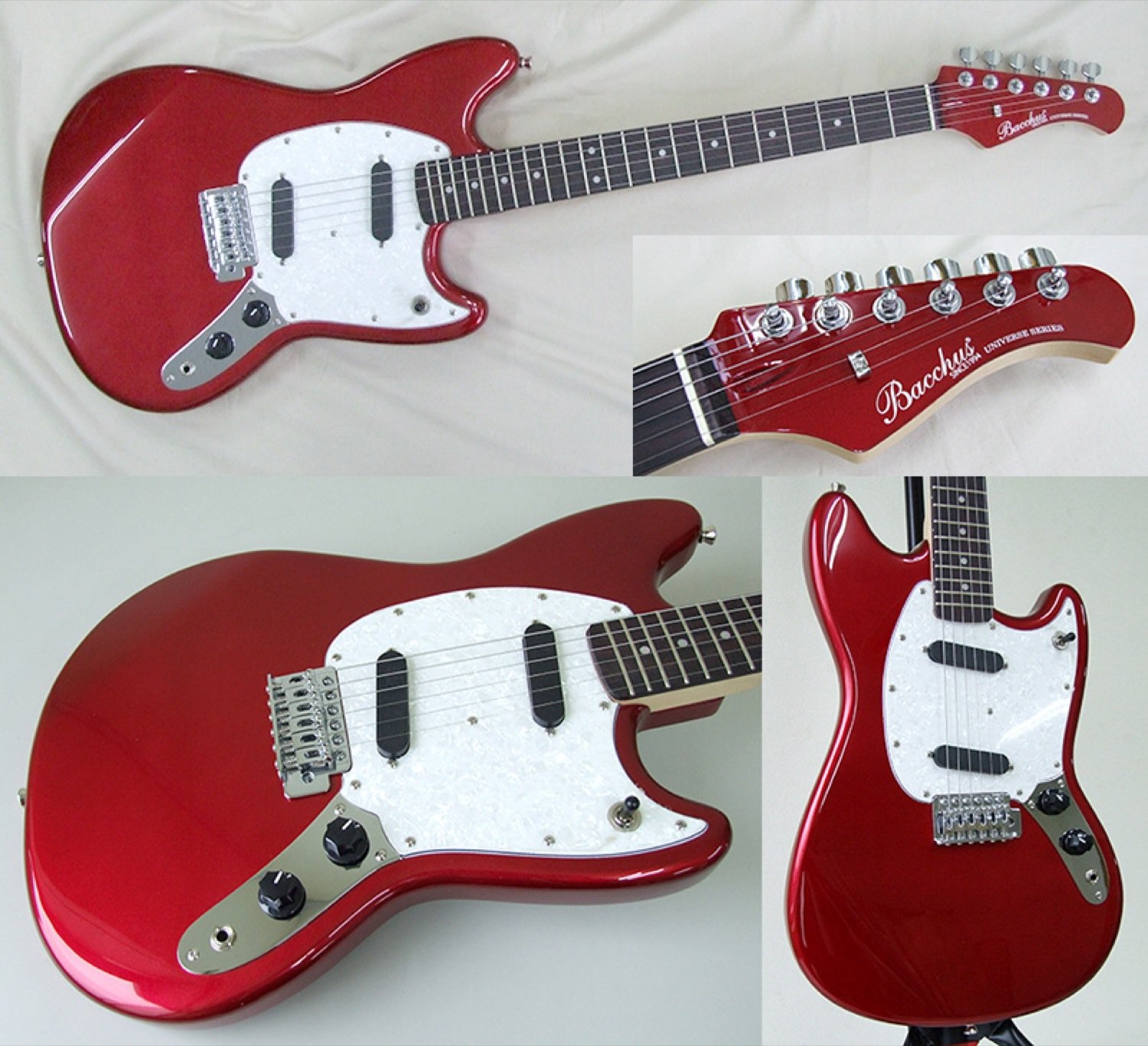 Amazon | Bacchus バッカス エレキギター BMS-1R CAR | エレキギター  