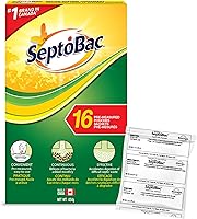 Vista 1 de SeptoBac Tratamiento del sistema de tanque séptico, bolsas premedidas para uso semanal en tanques de residuos de aguas residuales en hogares