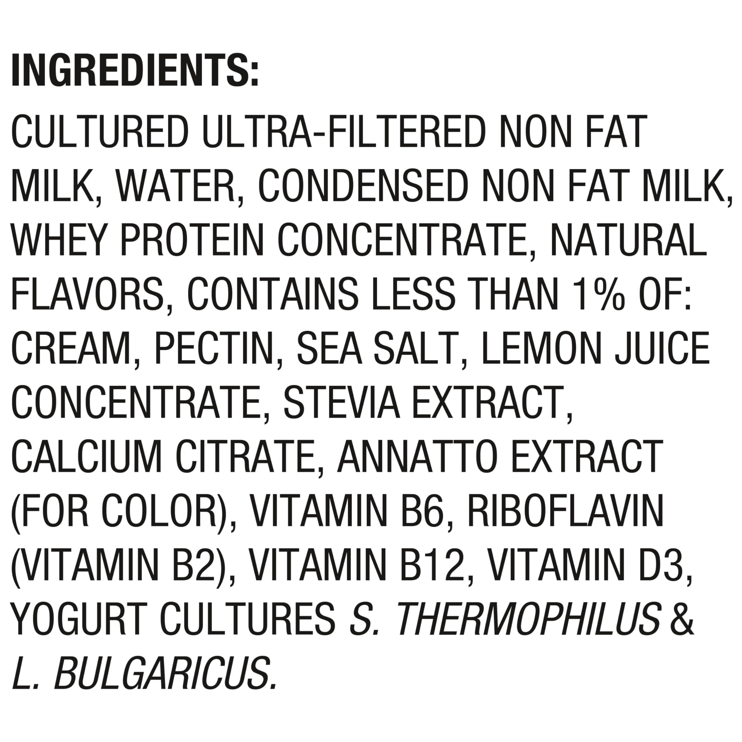 Oikos Pro Mango Pineapple Cultured Dairy Drink, 23 Grams of Protein, 0g Added Sugar, Just Delicious High Protein Snacks, 7 FL OZ Bottle