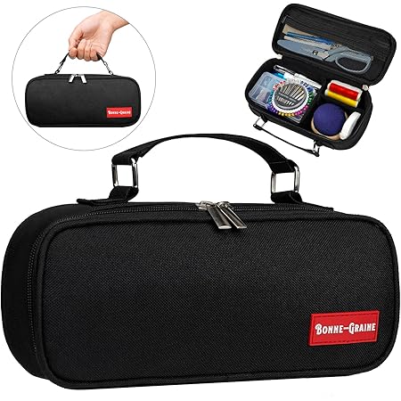 Amazon Bonne Graine ソーイングセット 点 裁縫セット 小学生 男の子 女の子 大人 まで おしゃれ な 裁縫道具セット さいほうセット ブルー 裁縫道具セット 通販