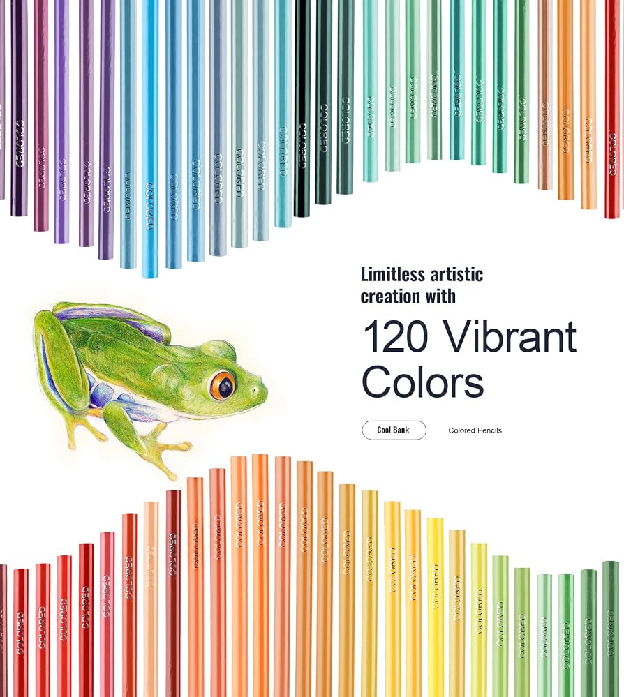 Amazon.com: 120 Pack Coloring Pencils, Colored Pencils for Adult