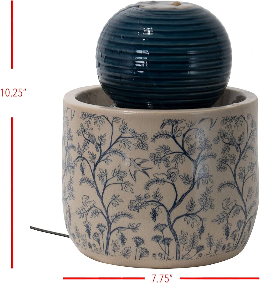 フォンテーヌFONTAINE Fontana Napoli Silver Mosaic Freestanding Clawfoot Indoor