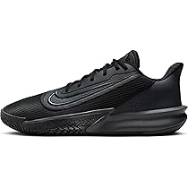 Nike Precision VII, Scarpe da Basket Uomo, Black, Anthracite, 36 EU