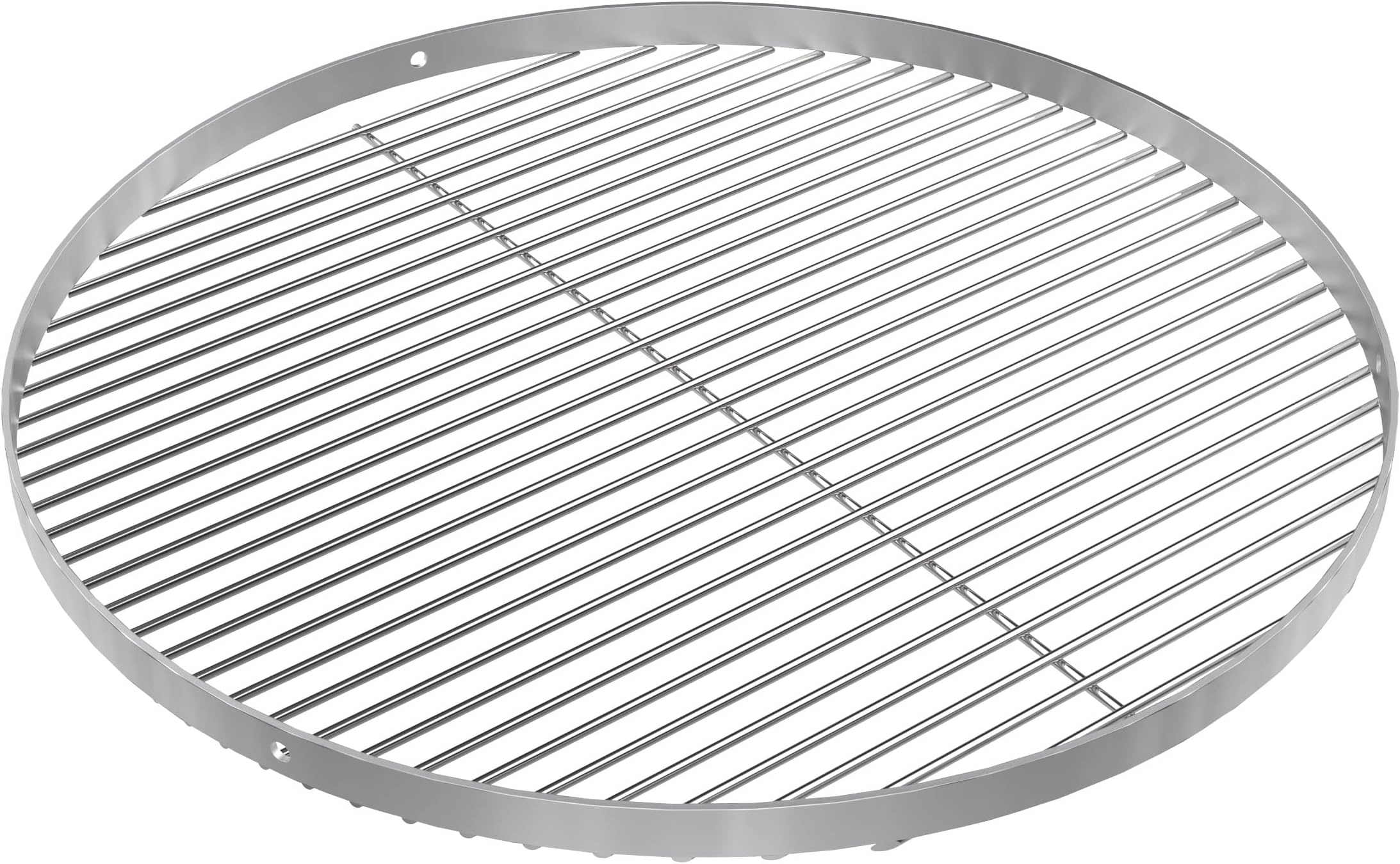 Wiltec Grillrost Edelstahl Rund 64,5 Cm Rost V2A Grillgitter