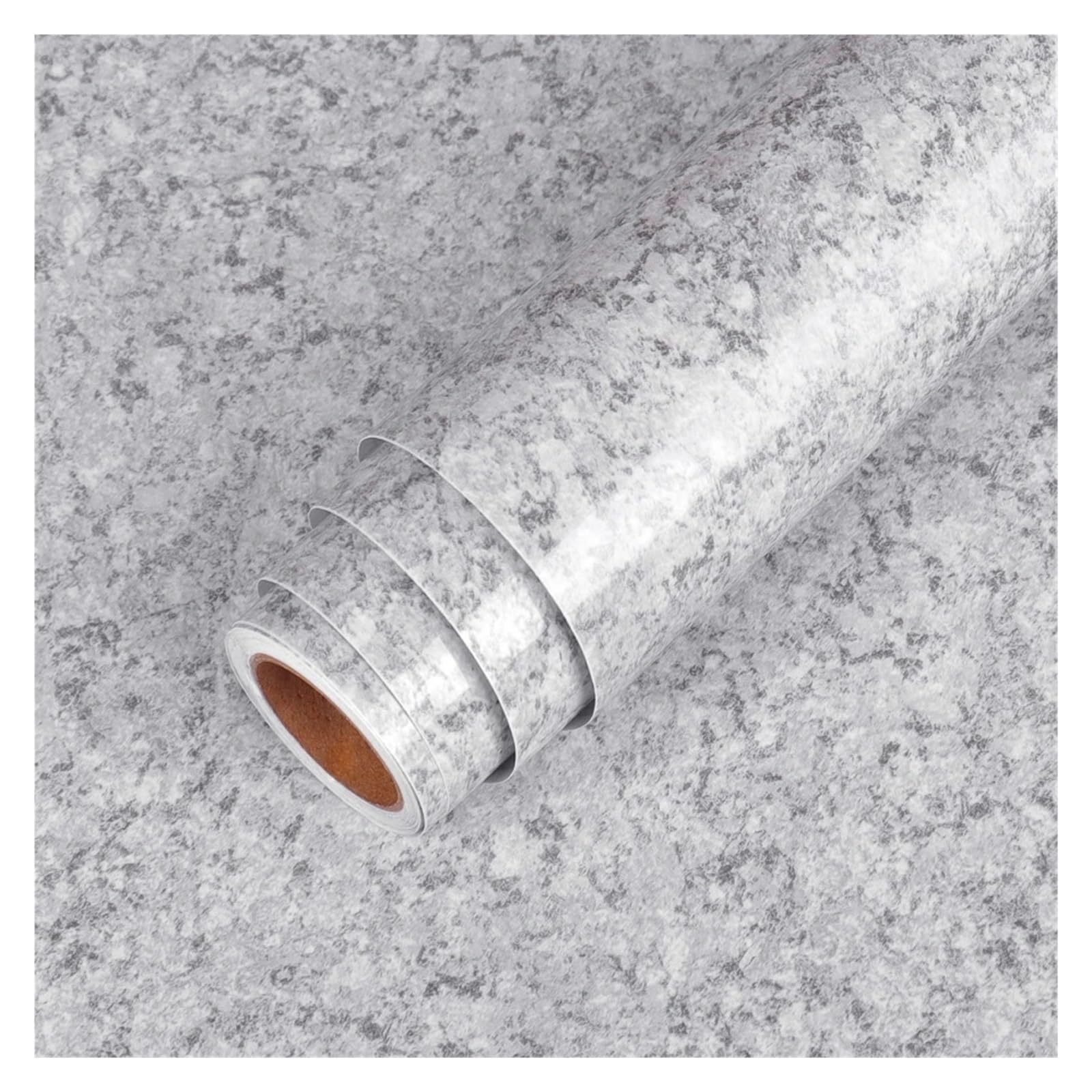Ayztantine Shiny-776 Self-Adhesive Wallpaper Marble Gravel Wallpapers Diy Self-Adhesive Kitchen Bathroom Cabinet Wall Sticker Home(,60Cm X 5M)