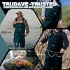 Trudave Vadeadores de pecho para hombre y mujer impermeables, vadeadores de neopreno para pesca, vadeadores de caza con botas 5