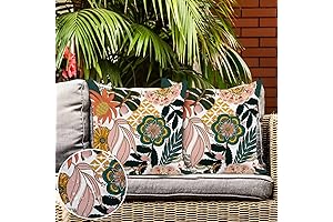 Outdoor Waterproof Boho Throw Pillows by Jartinle: Enhancing Your Outdoor Oasis