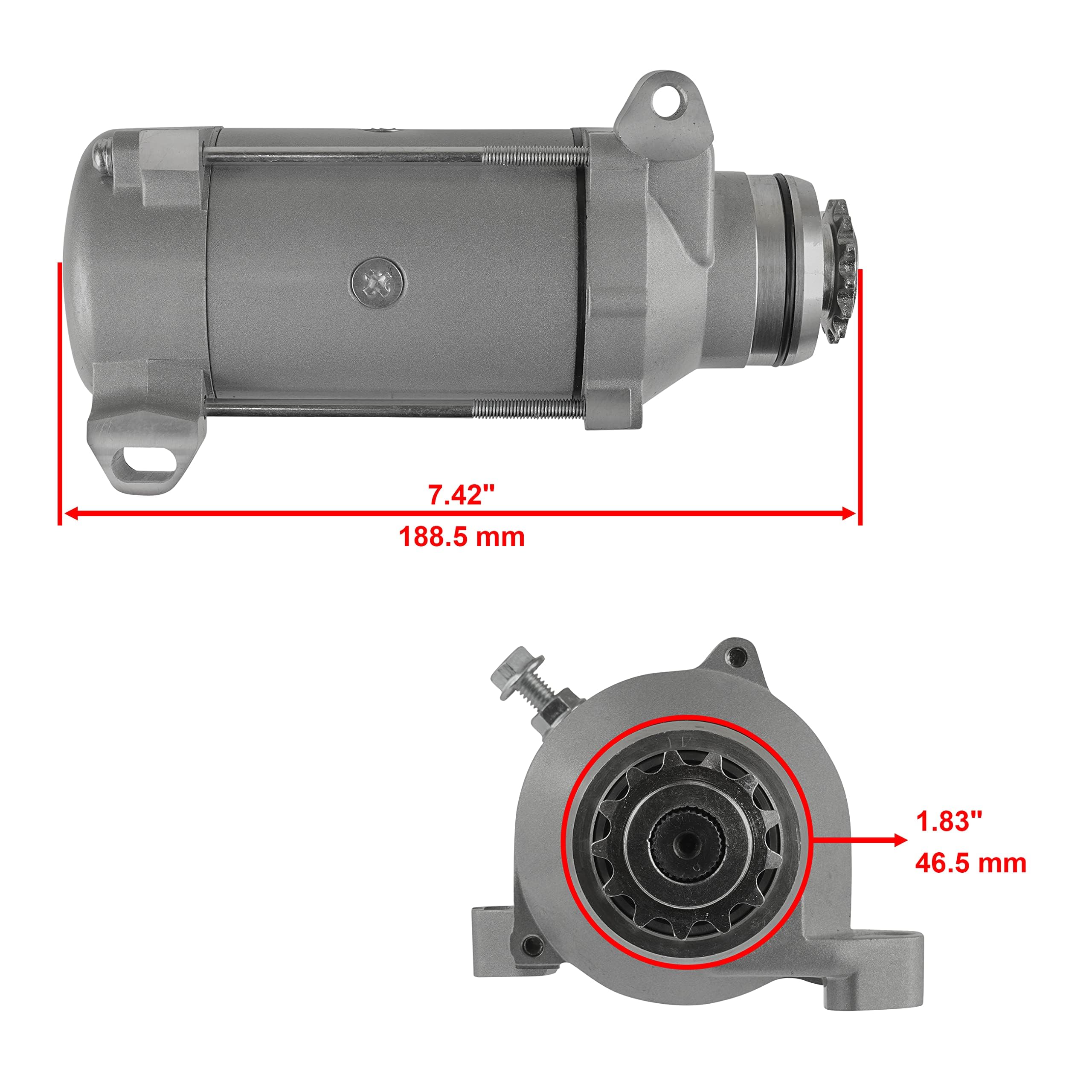 Motorino d'avviamento moto for GL 1100 (80 81 82 83) 31200-463-008, 31200-463-405
