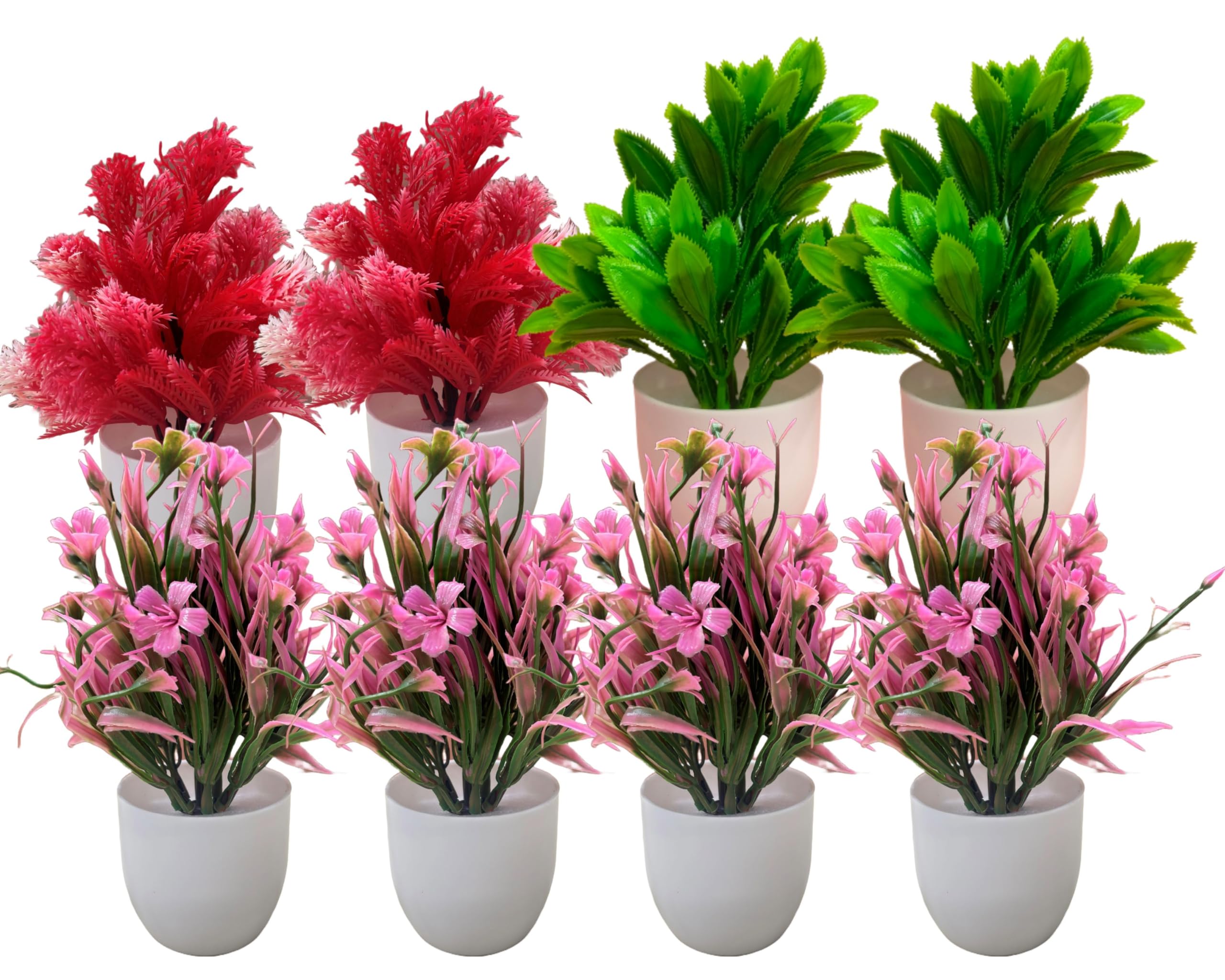 Dekorly Multicolor Wild Artificial Flower Plants | Faux Flower Plant for Home Office Tabletop and Desk Decoration | Artificial Flower for Balcony Indoor Decor (Height : 17CM, Round Pot, Multi-E) (B0CSWFRKJV) Amazon Price History, Amazon Price Tracker