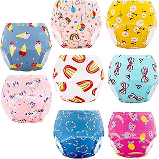 Cogindss Xmrlvn Baby,Clothing,Baby Boys 0-24m,Underwear,Training Pants Cogindss Xmrlvn Baby Potty Training Pants for Boys and Girls 2-6 Years, 8 Pack