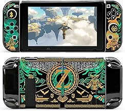 Tscope Protective Case for Nintendo Switch, Hard Shell Dockable Anti-Scratch Shockproof Slim Cover for NS Consolo Joy-con, for Zelda Tears of The Kingdom