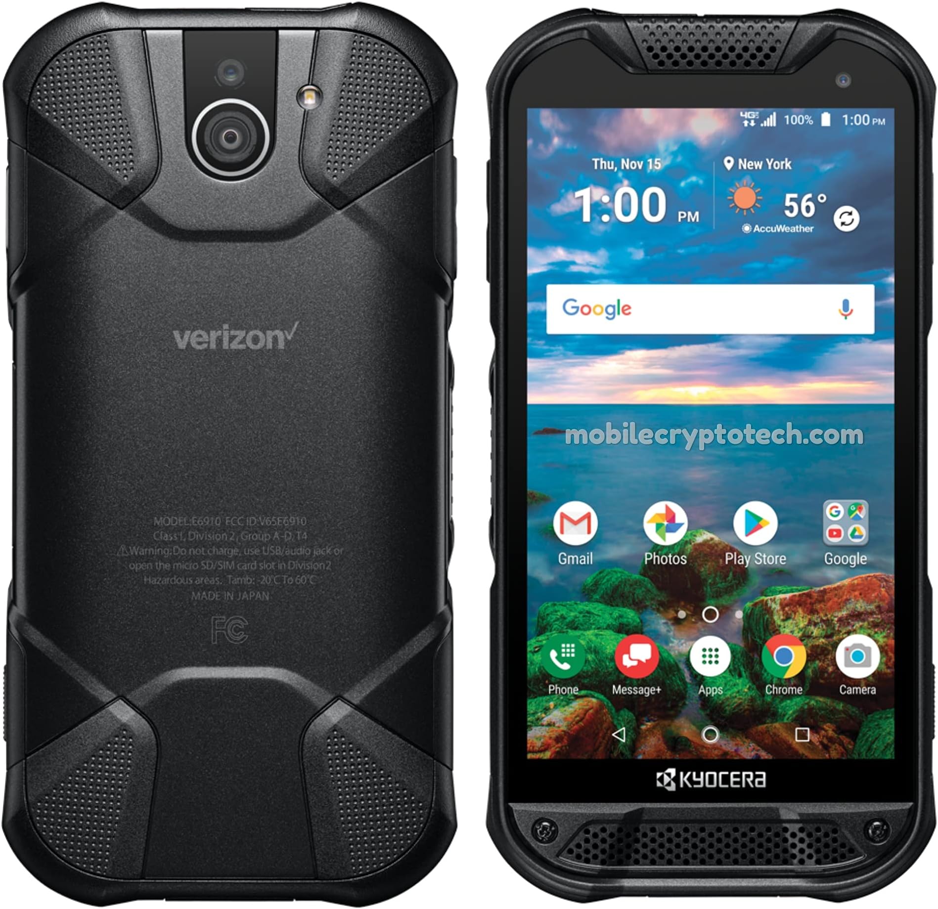 Kyocera Duraforce Pro 2 E6910 64GB Verizon/Unlocked - Black