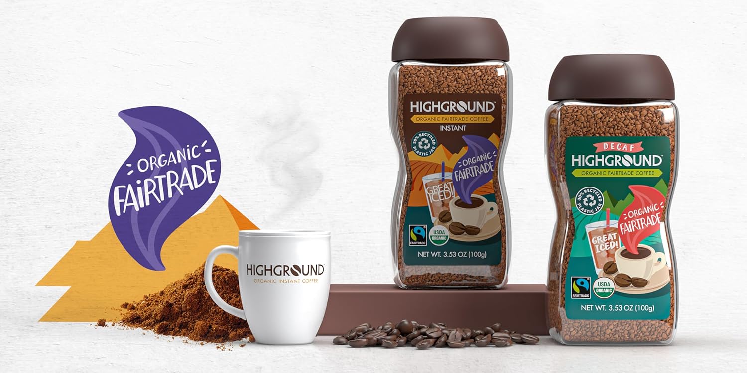 Organic Instant, Decaf Coffee