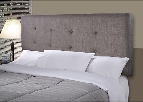 Miniatura 2 de MJL Furniture Designs Ali Collection - Cabecero tapizado, capitonado y acolchado, tamaño California King, decoración de dormitorio de estilo