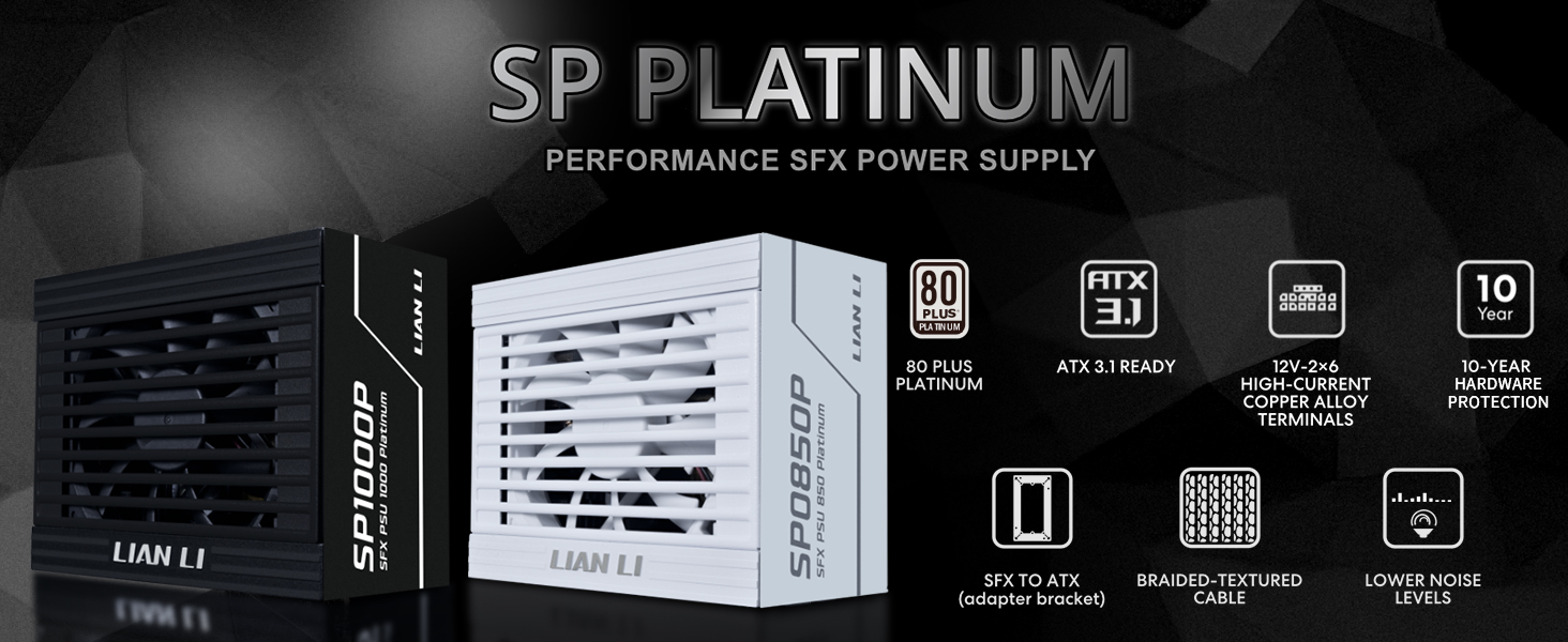 Amazon.com: Lian Li SP0850P Platinum 850W SFX Form Factor Power