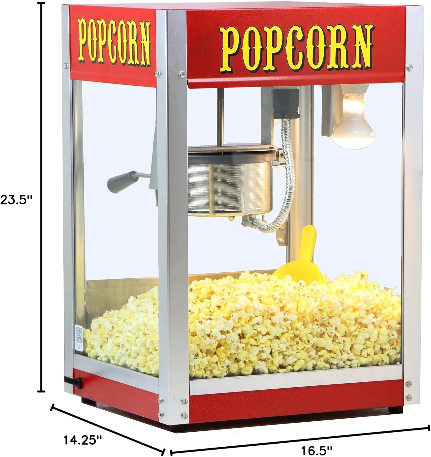 Paragon Theater Pop 4-Ounce Popper Popcorn Machine, Red
