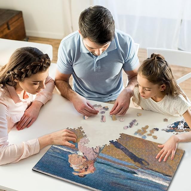Foto 6 de 7 de Joaquín Sorolla Y Bastida Pintura al óleo Puzzles, Museo Rompecabezas De 1000 Piezas, para Adultos Adolescente