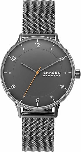 Skagen Stainless Steel Riis Analog Gray Dial Men Watch-Skw6884, Gray Band