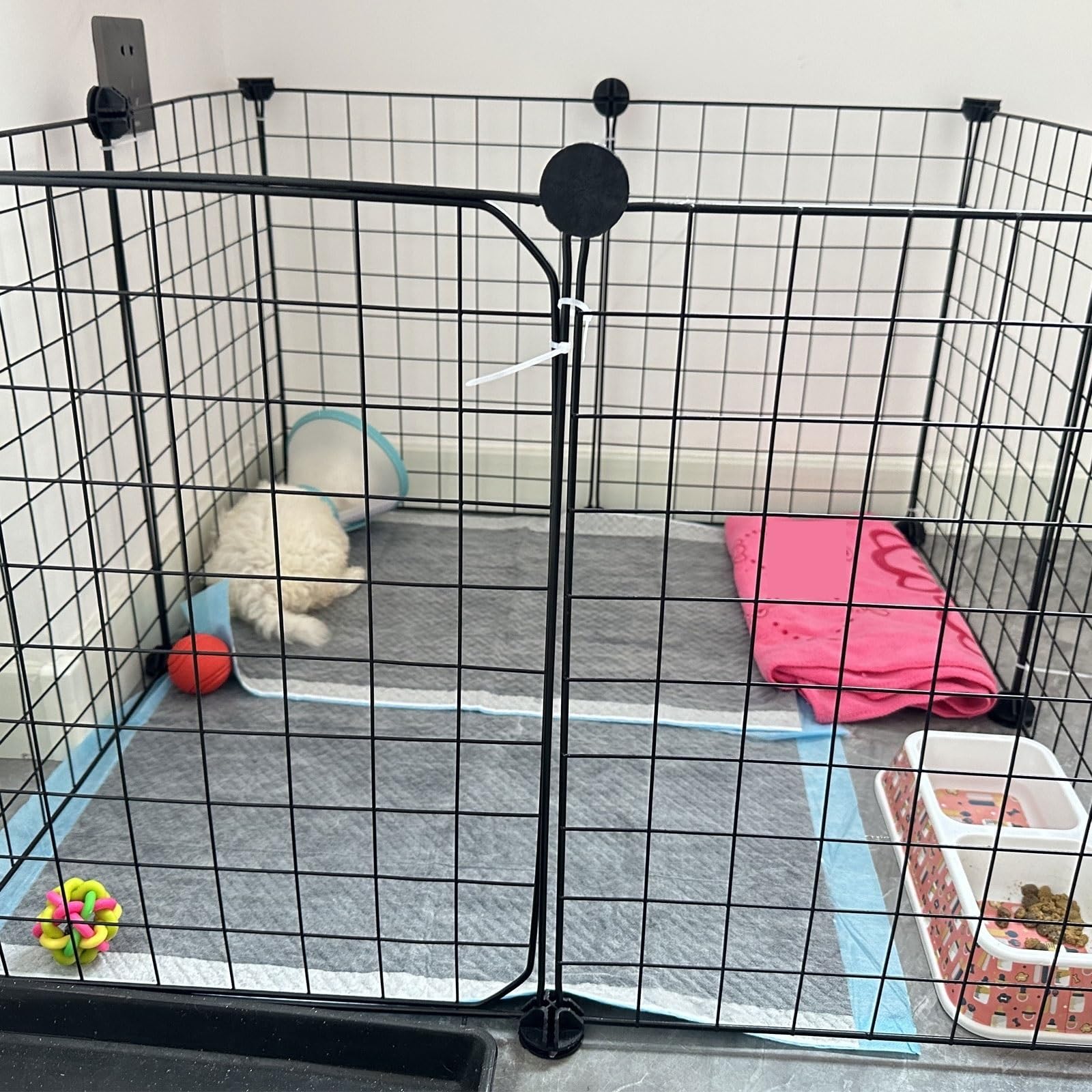 Amazon.co.jp: 小型犬用犬箱子犬フェンスDIYホーム屋内ペットフェンス