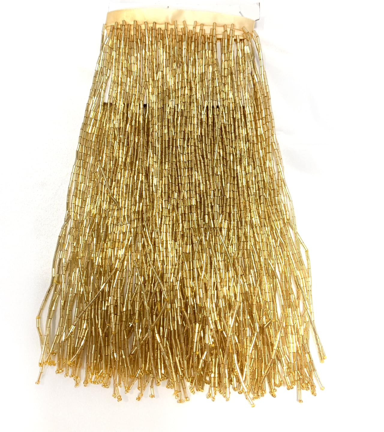 Amazon.com: Labellezalady 12inches (30cm) Super Wide Gold Luxury Glass  Beaded lace Trim,handbeadedTassel Fringe Trim 1Yards Long for  Evening,Wedding,Dance,Prom Dress Clothes and Other DIY Project Decoration