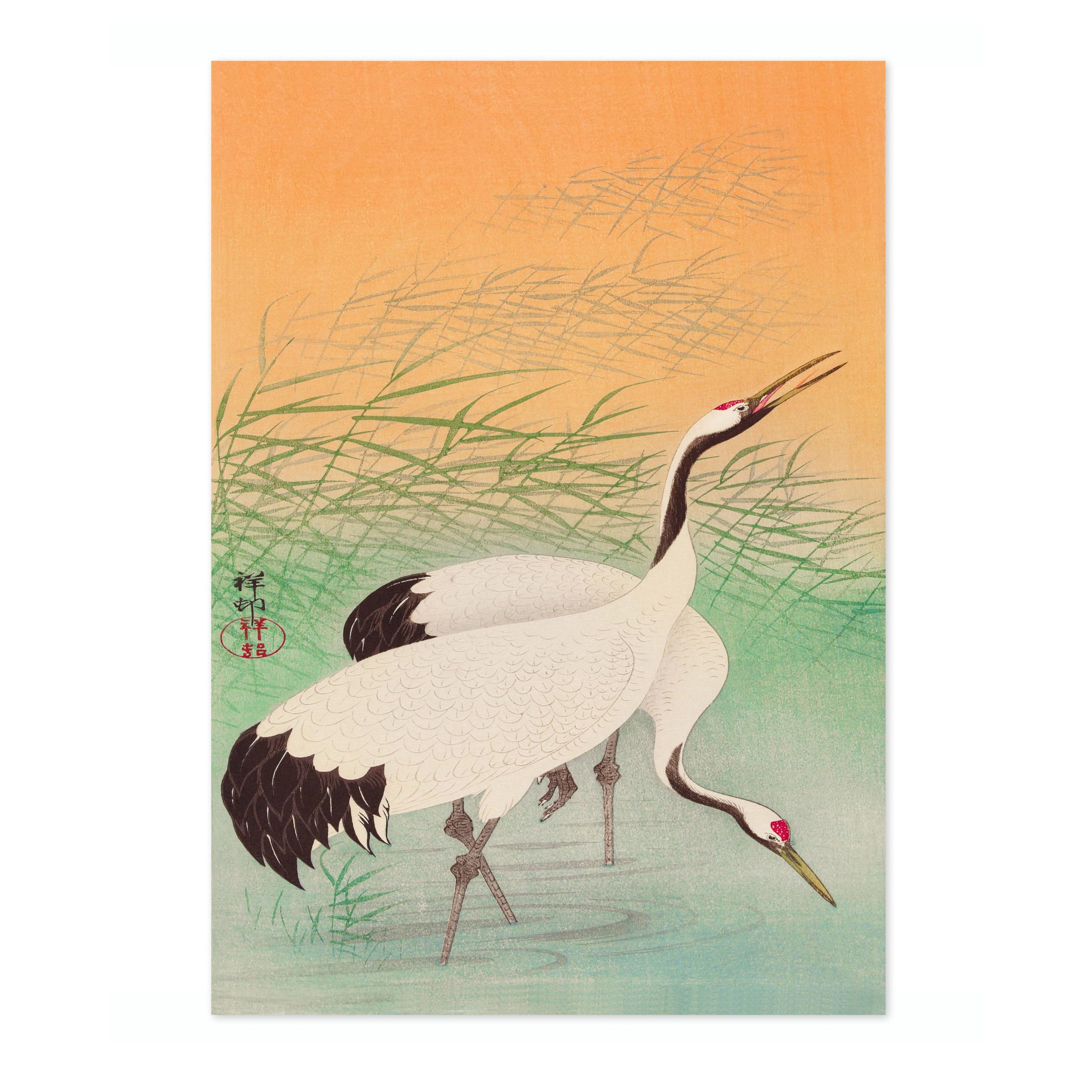 Animato Great Tit Japanese Woodblock Print, Vintage Aesthetic Poster Japan Wall Art Exhibition Ukiyo-E Home Decor, Archival Matte, A3 (Print Only) - 42x29.7cm — view 88