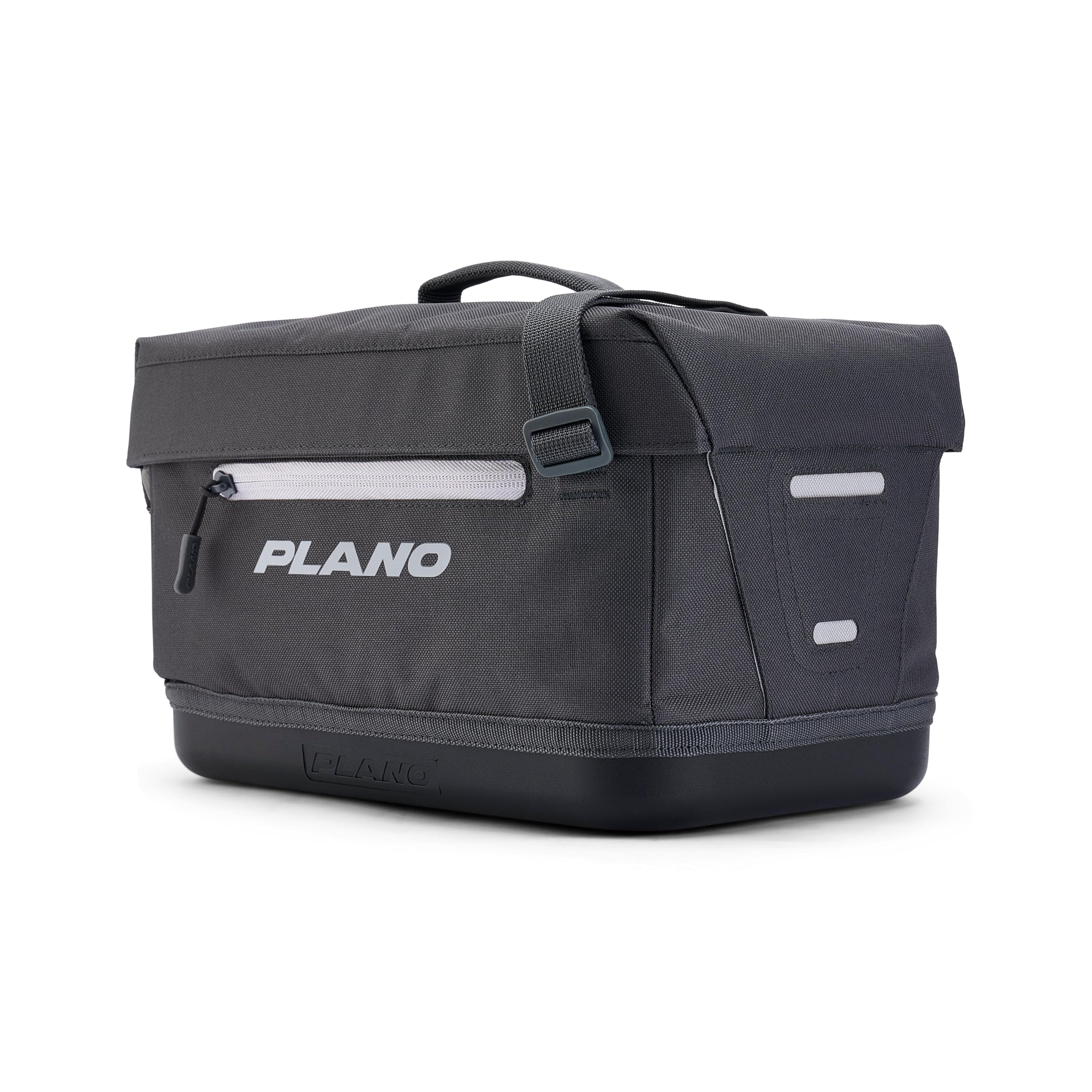 Plano Weekend SoftSider 3500 Angelkoffer | Wasserdichter geformter Boden | Großes Hauptfach | Schnellzugriffstaschen | Gestanzte Werkzeugtaschen | Inklusive 2 StowAways | 3700