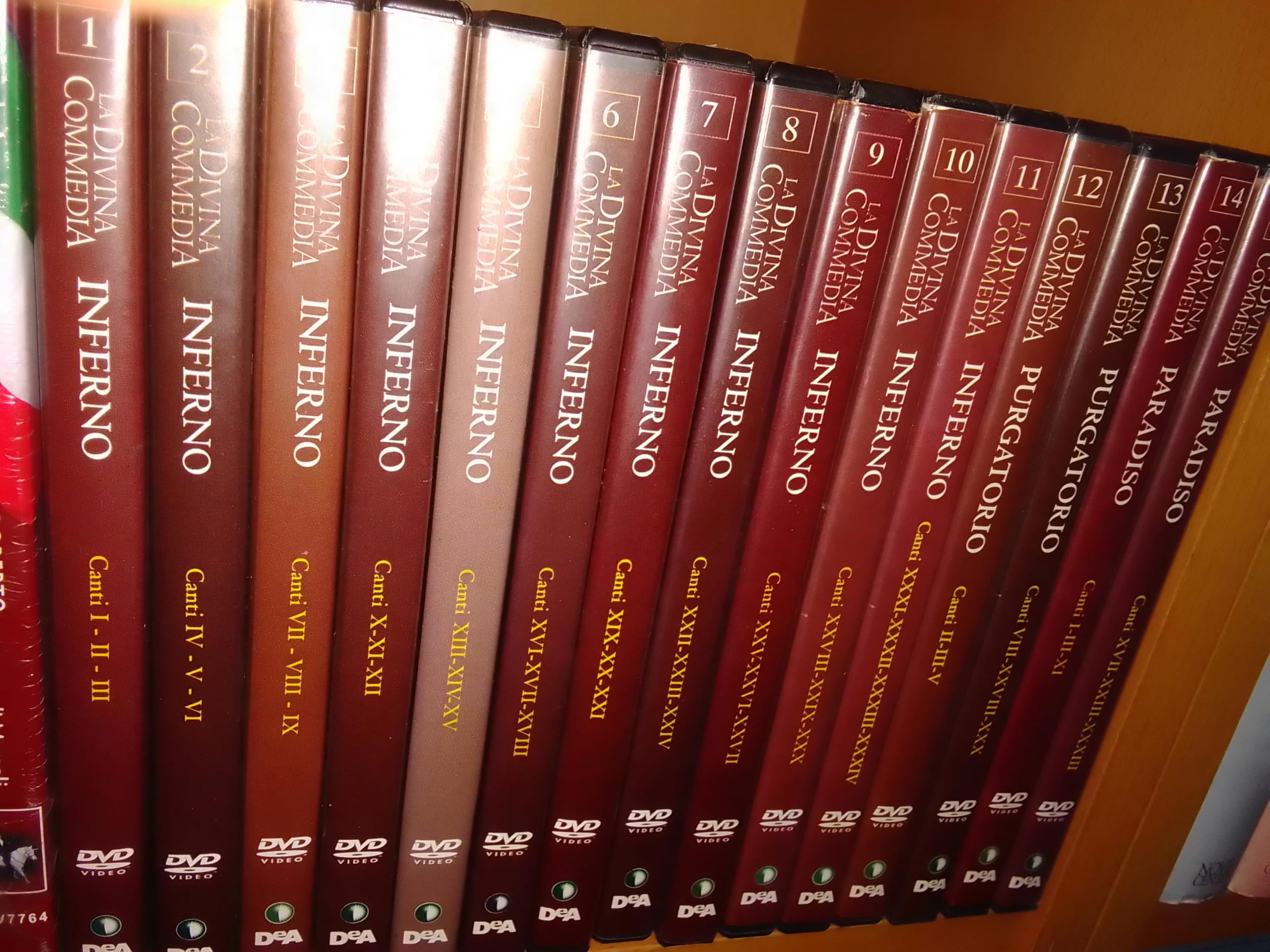 La Divina Commedia 15 Dvd
