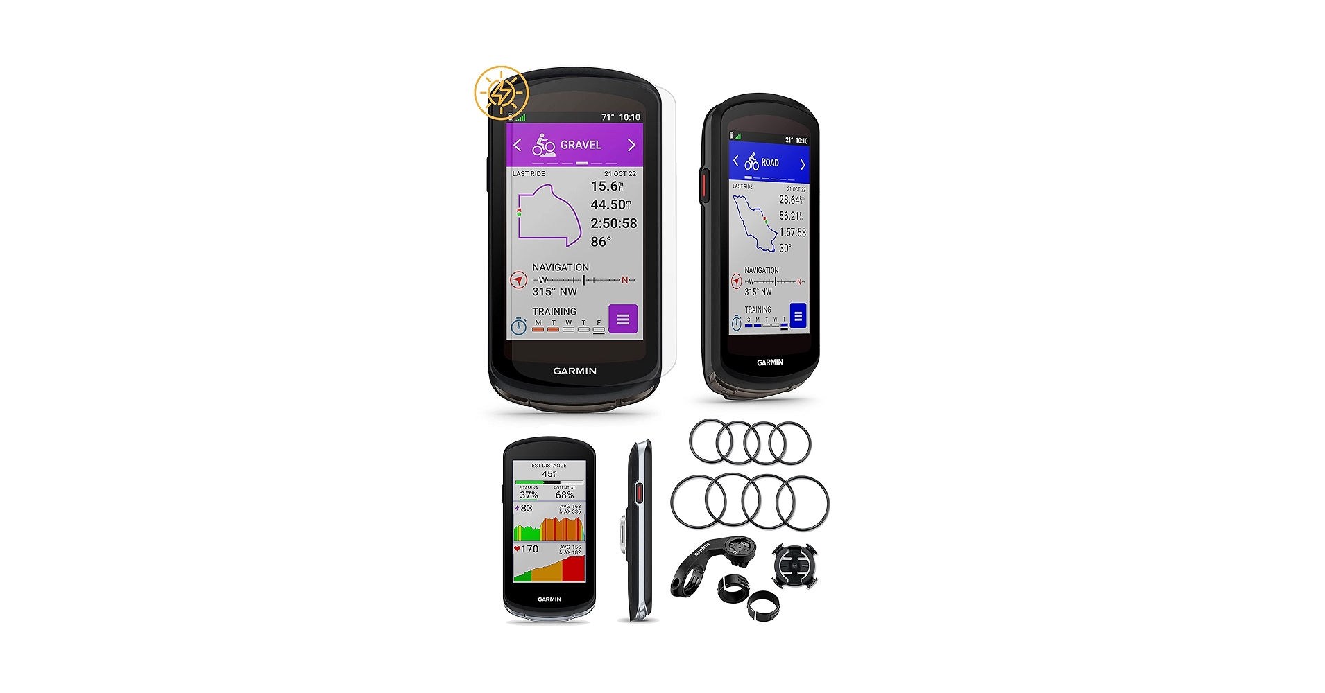 Amazon.com: Garmin Edge 1040 (Solar) GPS Bike Computer