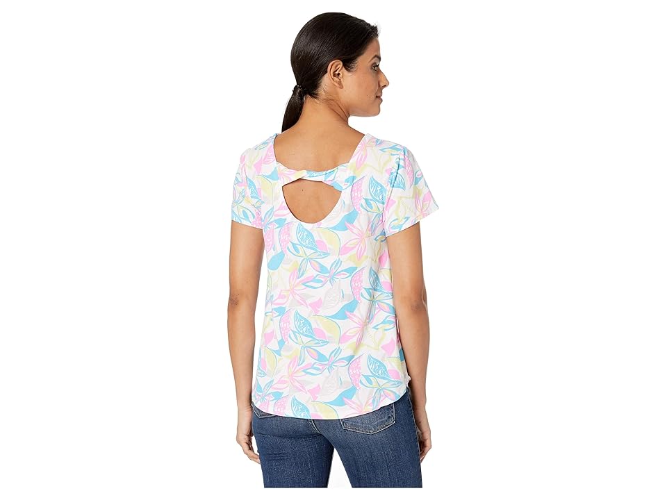 

Fresh Produce Beachside Blooms Mika Tee (White) Women's Clothing