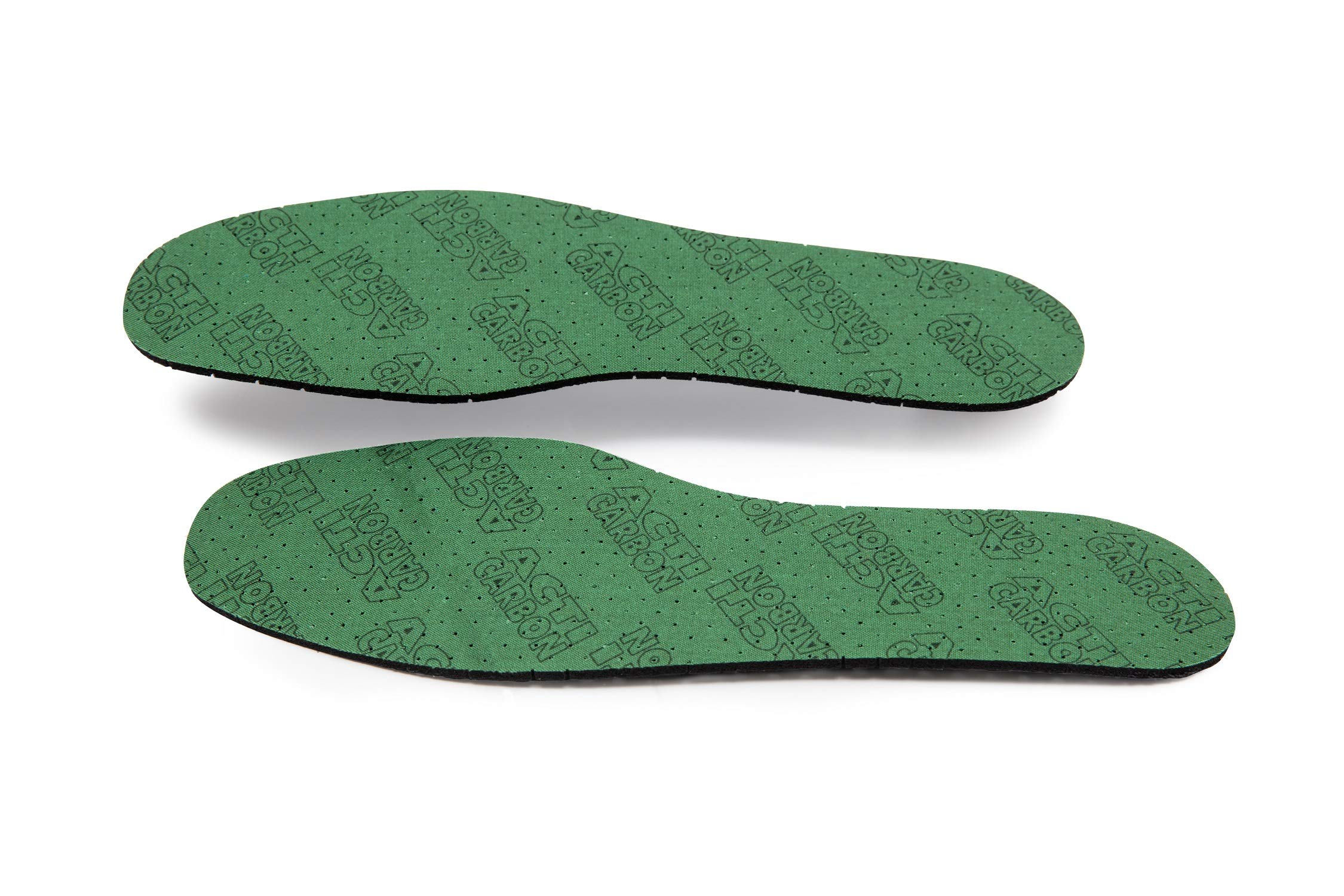 Plantillas Zapatos Carbón Activado, Paquete de 6 Pares Unisex, Absorción de Olores, Kaps 42 EUR Verde