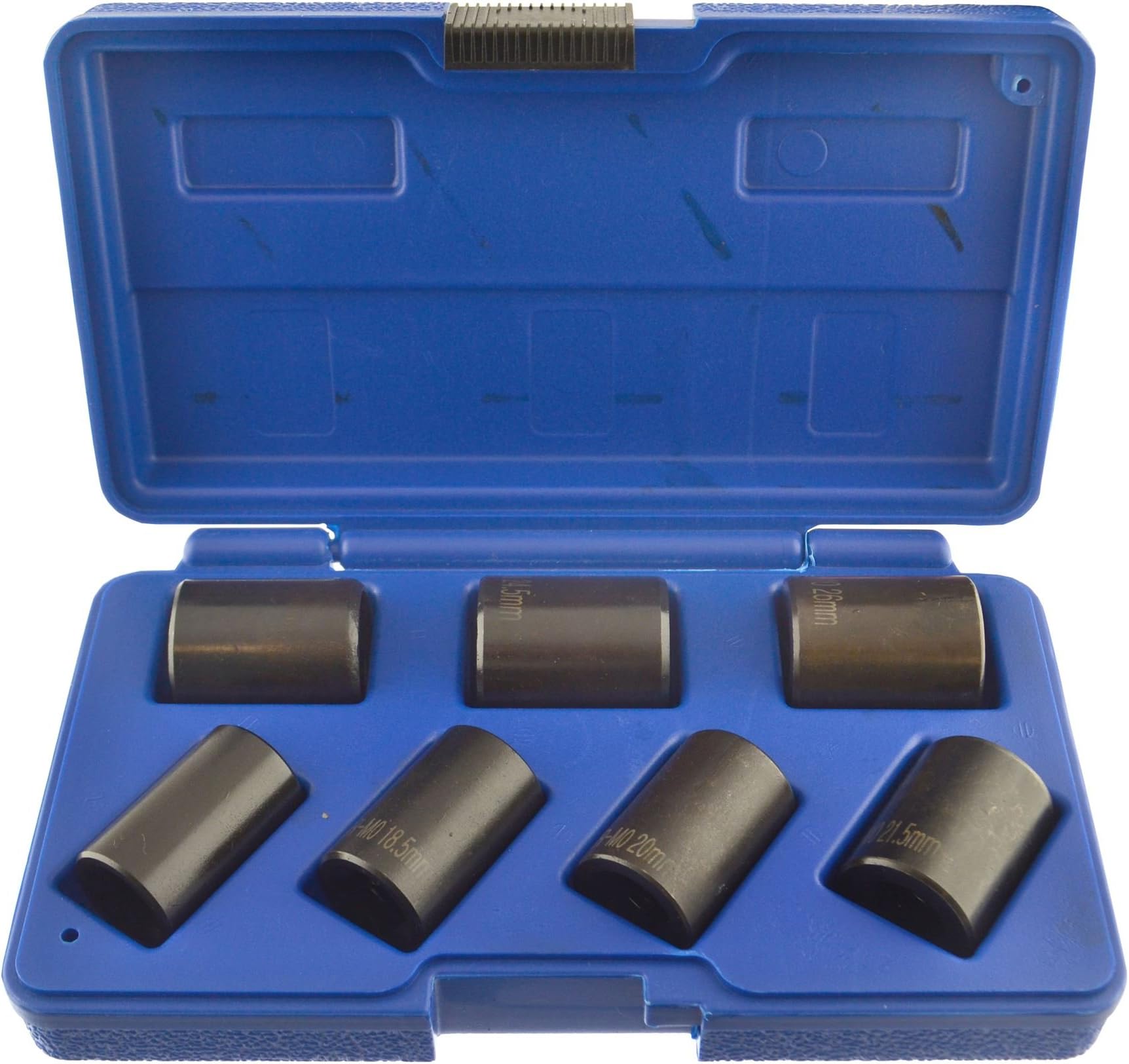 AB Tools 7pc 1/2" Drive Twist Socket Set/Wheel Lock nut Remover/Removal